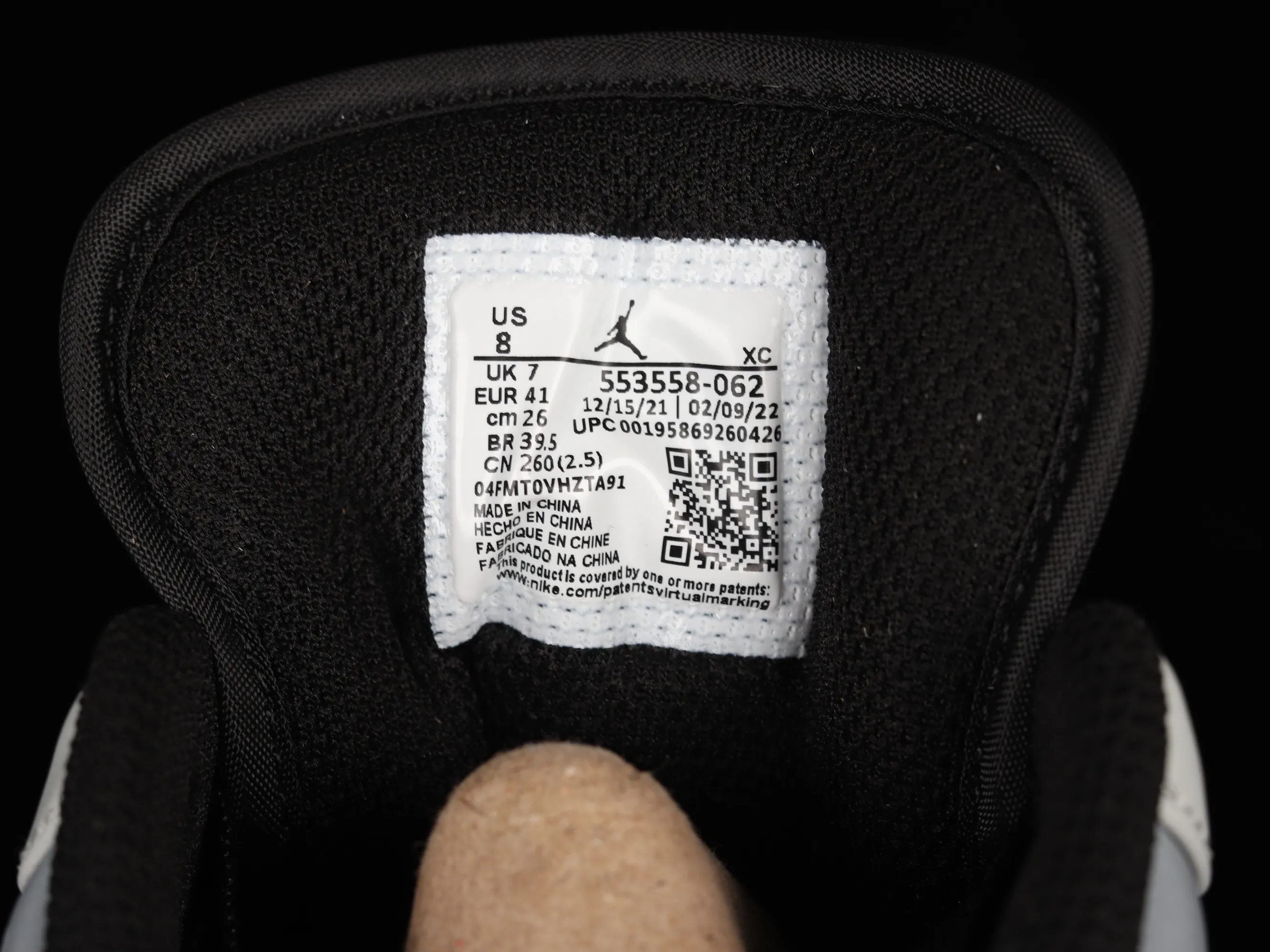 All categories Air Jordan Jordan series basketball shoes Air Jordan 1 Low Air Jordan 1 Low AJ1 Joe 1 customized sports culture basketball shoes 553558-062